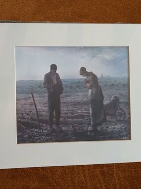 The Angelus by Jean-François Millet |  Print From 1986
